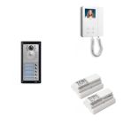 Videx 5-Way 4000 Series Multi Apartment Surface Video Kit