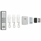 Bell 3 Way Surface Audio Entry Kit with Aluminium Panel and Keypad