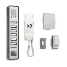 Videx VR130/IP-1/NP Flush Vandal Resistant IP 1 Button With Name Plate