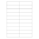 Comelit 3059 nameplate label sheets for Switch panels