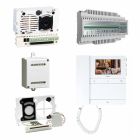 Comelit-PAC 4 User Building Kit with Logos Monitor for VR Panel