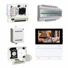 Comelit-PAC 14 User Building Kit with Logos Handsfree Monitor