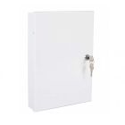 RGL Lockable Document Box made of mild steel in white finish