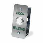 SRS Narrow Stainless Steel Door Release Exit Button, Flush