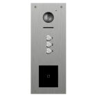 Hikvision 3 Button Vandal Resistant Video Panel with Prox Cutout