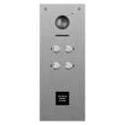 Hikvision 4 Button Vandal Resistant Video Panel with 40x40 Prox Cutout