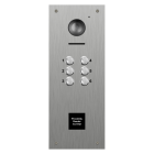 Hikvision 6 Button Vandal Resistant Video Panel with 40x40 Prox Cutout