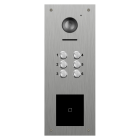 Hikvision 6 Button Vandal Resistant Video Panel with Prox Cutout