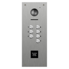 Hikvision 7 Button Vandal Resistant Video Panel with 40x40 Prox Cutout