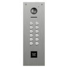Hikvision 12 Button Vandal Resistant Video Panel, 40x40 Prox Cutout