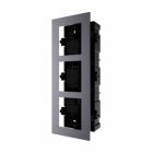 HIK Plastic Flush Mount Box for Three Module Station