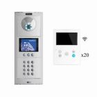 Fermax 20-Way DUOX+ Skyline Digital Surface Kit with VEO XS Wi-Fi