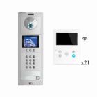 Fermax 21-Way DUOX+ Skyline Keypad Trade Surface Kit with VEO XS Wi-Fi