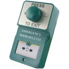 RGL Dual Unit - Green Press To Exit and Emergency Release Button