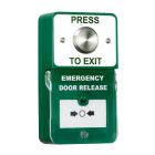 RGL Dual Unit - Steel Press To Exit and Emergency Release Button