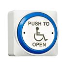 RGL white plastic, DDA push button with active 360 operation