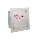 Entrotec Stainless Steel, Double Pole Firefighter Drop Key Switch