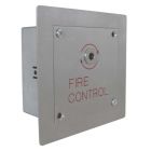 SRS Flush Square Fire Control Switch with Latching Microswitch