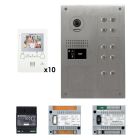 Aiphone 10-Way Surface Video Kit for GT Series