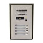 Aiphone 4-Way Surface Audio Panel with Hood + ID Windows for GT Series