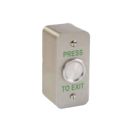 Alpro Natural Anodised Exit Switch - Narrow Style Switch Plate