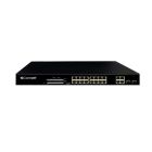 Comelit-PAC IPSWP22N01A Switch - 16 PoE Ports + 4 Uplink + 2 SFP, Giga