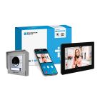 CAME BPT Standard MTM 6-Way Video Flush Kit with Black XTS 7IP Monitor