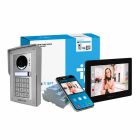 CAME BPT Standard MTM 1-Way Video Surface Keypad Kit with Black XTS 7 