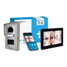 CAME BPT Standard MTM 10-Way Video Flush Prox Kit with White XTS 7IP