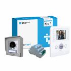CAME BPT Standard MTM 7-Way Video Flush Kit with White Perla Monitors