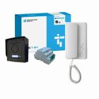 CAME BPT VR ZAMAK MTM 7-Way Audio Flush Kit with AGT A200K Handsets