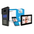 CAME BPT VR ZAMAK MTM 9-Way Digi Keypad Video Flush Kit White XTS 7IP