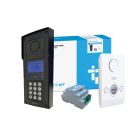 CAME BPT VR ZAMAK MTM 4-Way Digital Keypad Audio Surf Kit White Perla