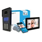 CAME BPT VR ZAMAK MTM 8-Way Digital Keypad Video Surf Kit Black XTS 7