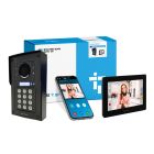 CAME BPT VR ZAMAK MTM 1-Way Video Flush Keypad Kit with Black XTS 5IP