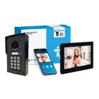 CAME BPT VR ZAMAK MTM 5-Way Video Surf Keypad Kit with Black XTS 7IP