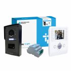 CAME BPT VR ZAMAK MTM 8-Way Video Flush Kit with Prox & Black Perlas