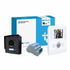 CAME BPT VR ZAMAK MTM 3-Way Video Surface Kit with Black Perlas