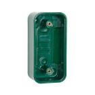 RGL architrave narrow green plastic back box