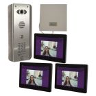 AES Praetorian IP Video System (SS) with Keypad and 3 Monitors
