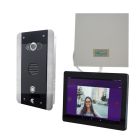 AES Praetorian Flush IP Video System and 3 Monitors