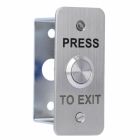 CDVI Architrave Stainless Steel Exit Button, Flush Mount
