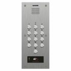 Fermax 13 Button Vandal Resistant Audio Panel with Prox Reader