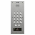 Fermax 14 Button Vandal Resistant Audio Panel with Prox Reader
