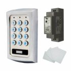 SRS Access Control Kit with DC90SS Keypad, DIN PSU and 10 Cards