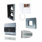 Comelit 1 User Surface Ultra Video Cutout Kit with Logos Monitor