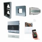 Comelit 12 User Surface Ultra Video Cutout Kit with Wi-Fi Monitor