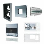 Comelit 12 User Surface Ultra Video Cutout Kit with Maxi Monitor