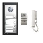 Videx 6 Way 4000 Series Flush Audio Kit (Matt Finish)