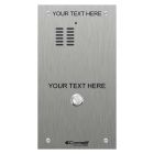 Comelit 1 Button Vandal Resistant Engravable IKall Audio Panel